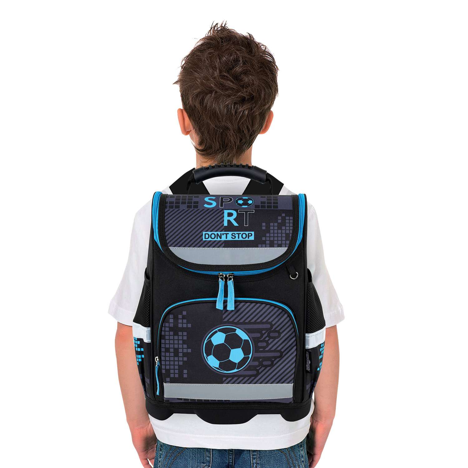 Рюкзак школьный Юнландия для мальчика детский в 1 класс - фото 2