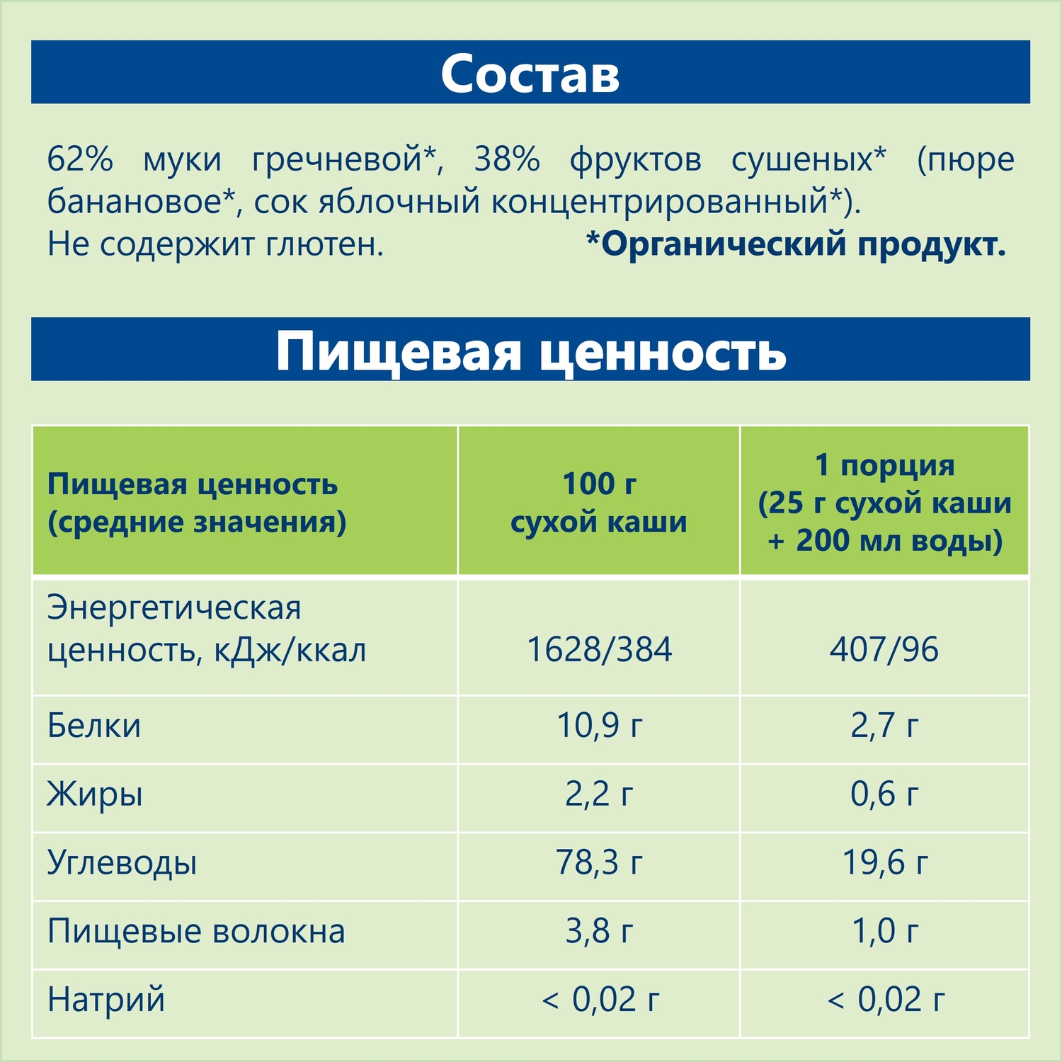 Каша Hipp безмолочная гречка-фрукты 200г с 6месяцев - фото 3