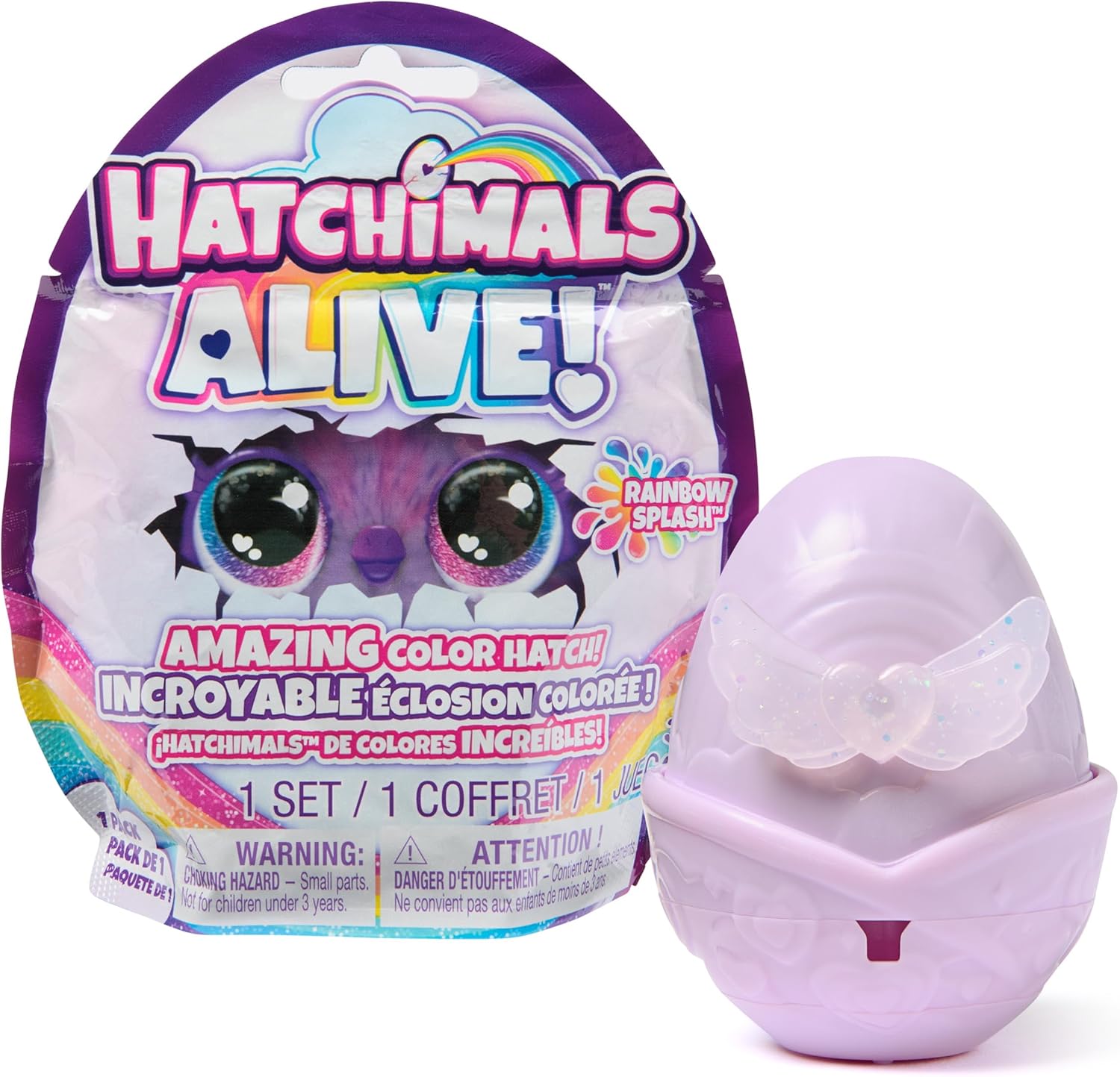 Игрушка интерактивная Hatchimals Alive Пуфиккорн 6069900 - фото 1