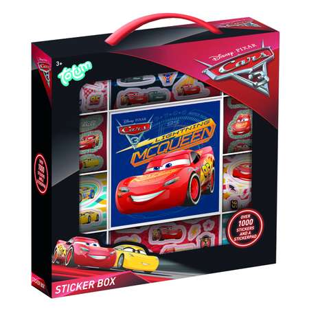 Набор TOTUM Cars sticker box 1000шт