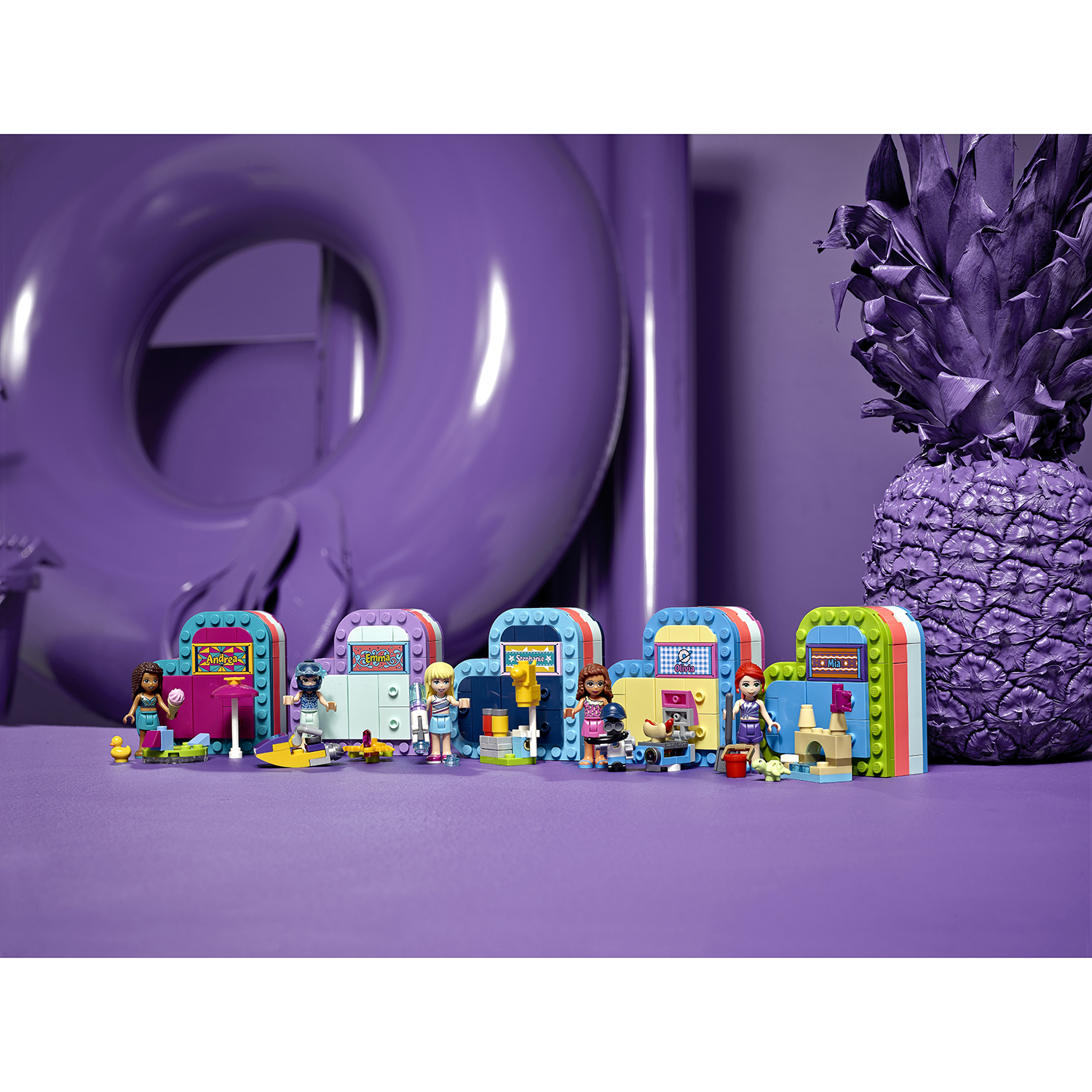 Конструктор LEGO Friends Летняя шкатулка-сердечко для Андреа 41384 - фото 5