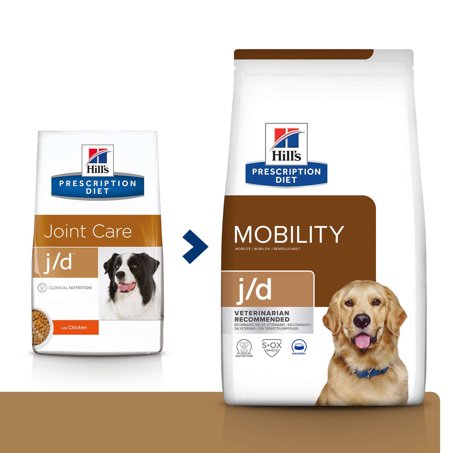 Корм для собак HILLS 2кг Prescription Diet j/d Joint Care для здоровья суставов с курицей сухой - фото 2