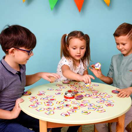 Игра настольная Vladi Toys со звонком для детей с 3 лет Зоркий глаз Вкусняшки
