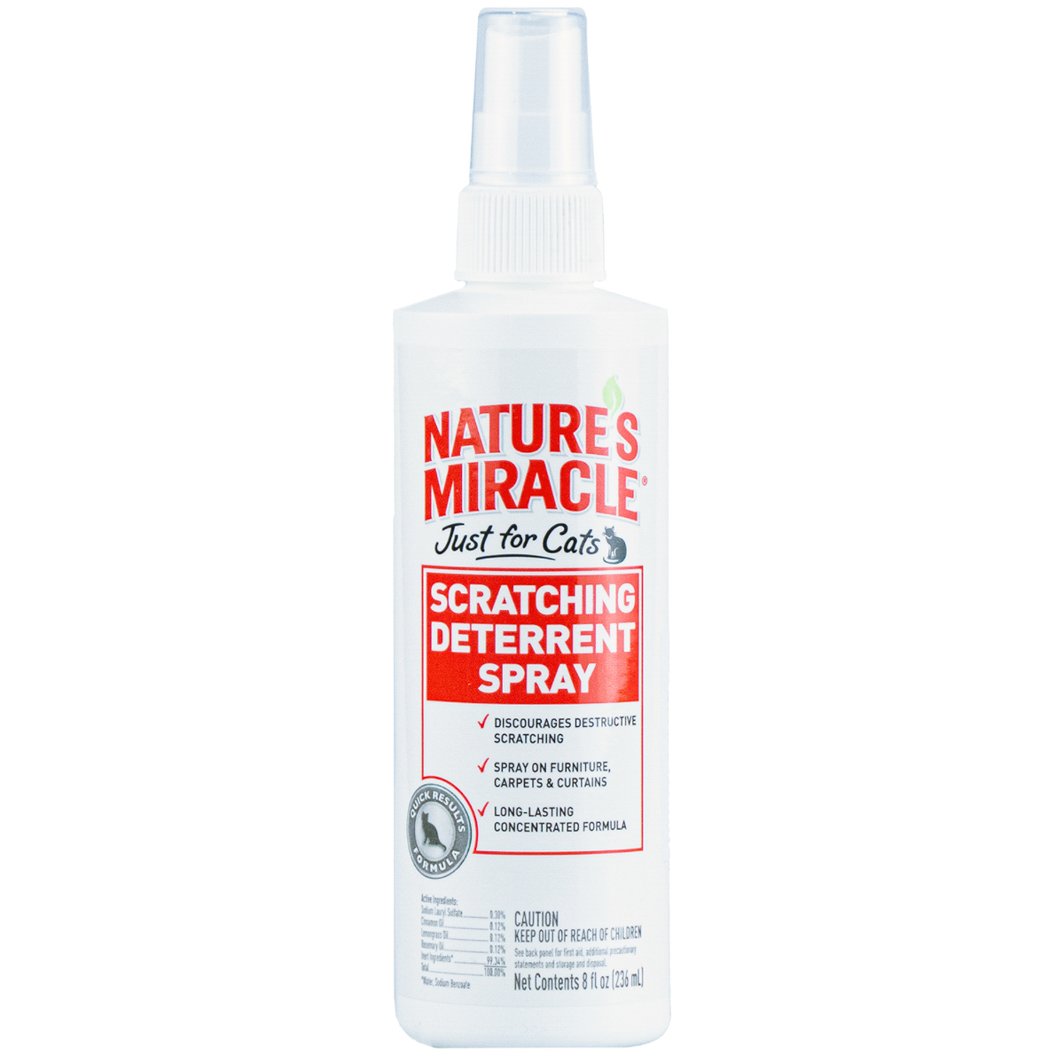 Средство для кошек Natures Miracle Scratching Deterrent Spray против царапанья спрей 236мл - фото 1