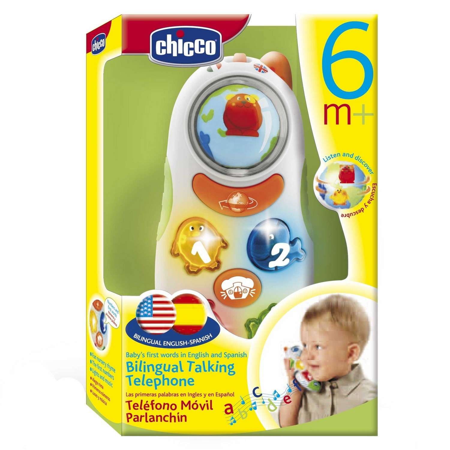 Игрушка Chicco телефон - фото 2