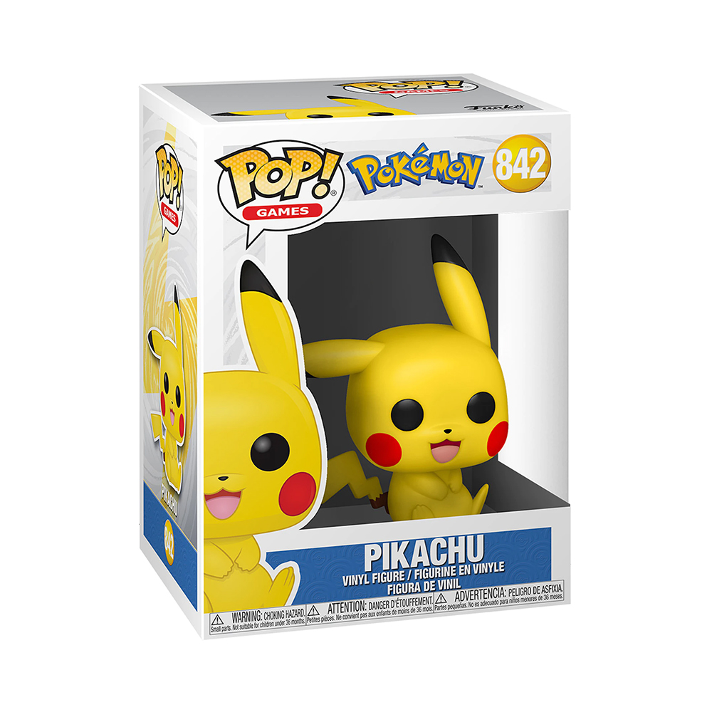 Фигурка Funko POP! Пикачу Pokemon Pikachu из аниме Покемон купить по цене  3999 ₽ в интернет-магазине Детский мир