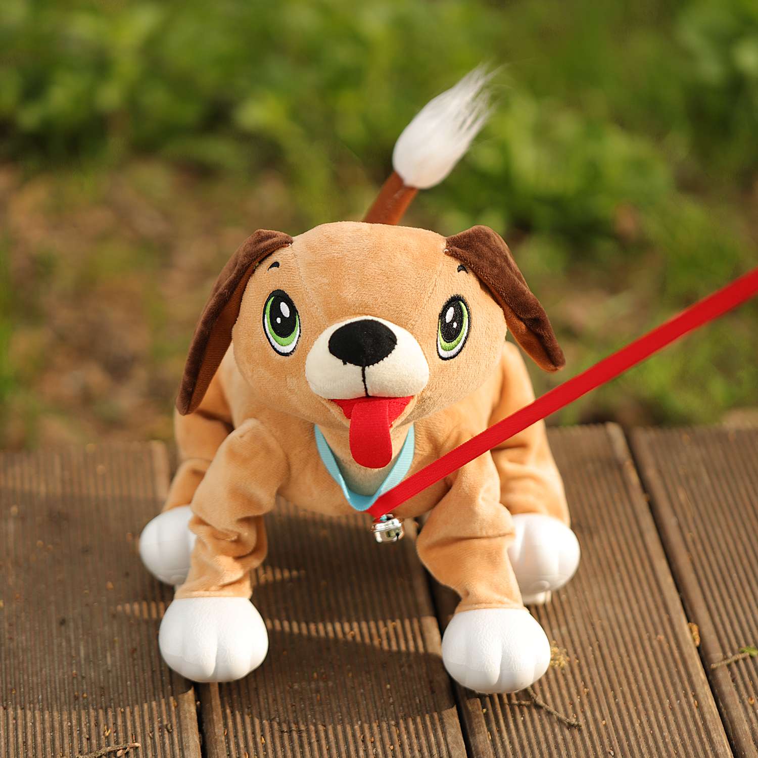 Интерактивная игрушка Собачка-Шагачка на поводке Метис - фото 16