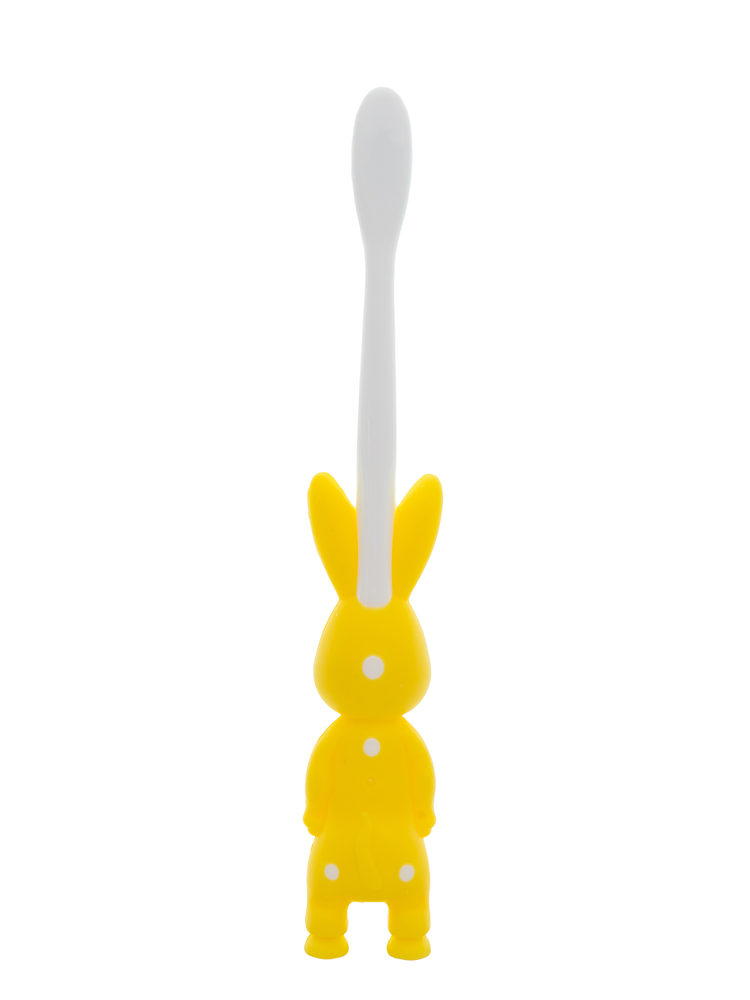 Зубные щетки детские Hi Dent Bunny мягкая с колпачком 7-10лет желтая 2шт - фото 4