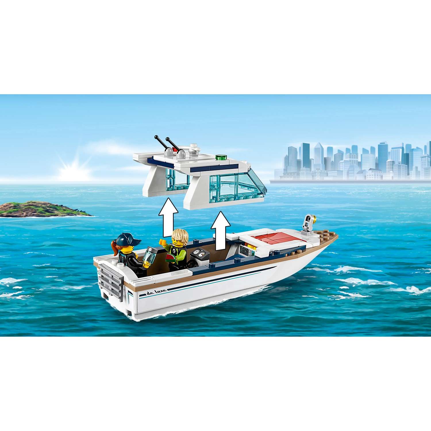 Конструктор LEGO City Great Vehicles Яхта для дайвинга 60221 - фото 7