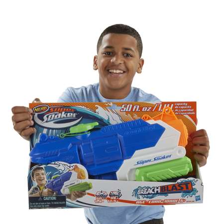 Бластер водный Nerf Super Soaker Брич Бласт