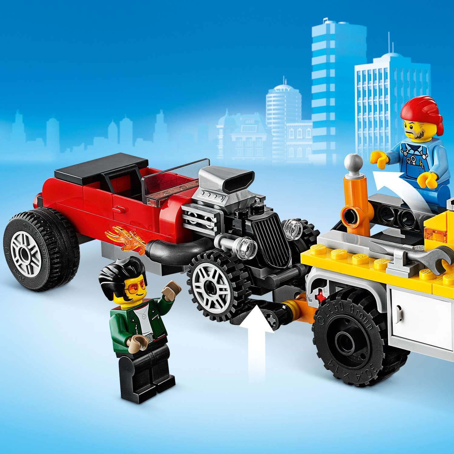 Конструктор LEGO City Nitro Wheels Тюнинг-мастерская 60258 - фото 19