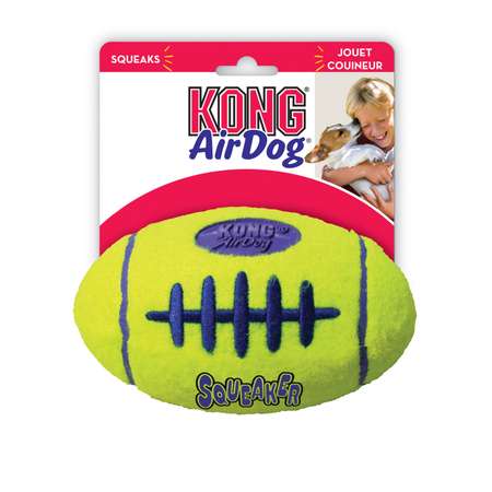 Игрушка для собак KONG Air Регби большая ASFB1