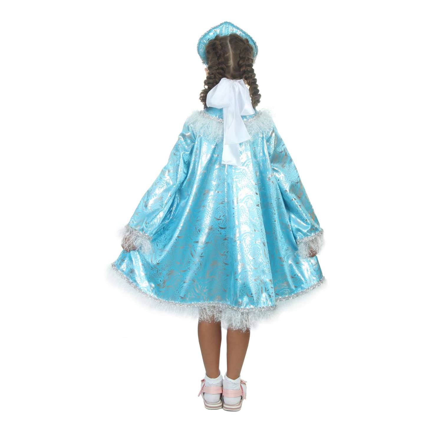 Карнавальный костюм Страна карнавалия Снегурочка с кокеткой размер 36 2465881 - фото 2
