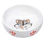 Миска керамическая N1 рисунок кошка №1 290мл