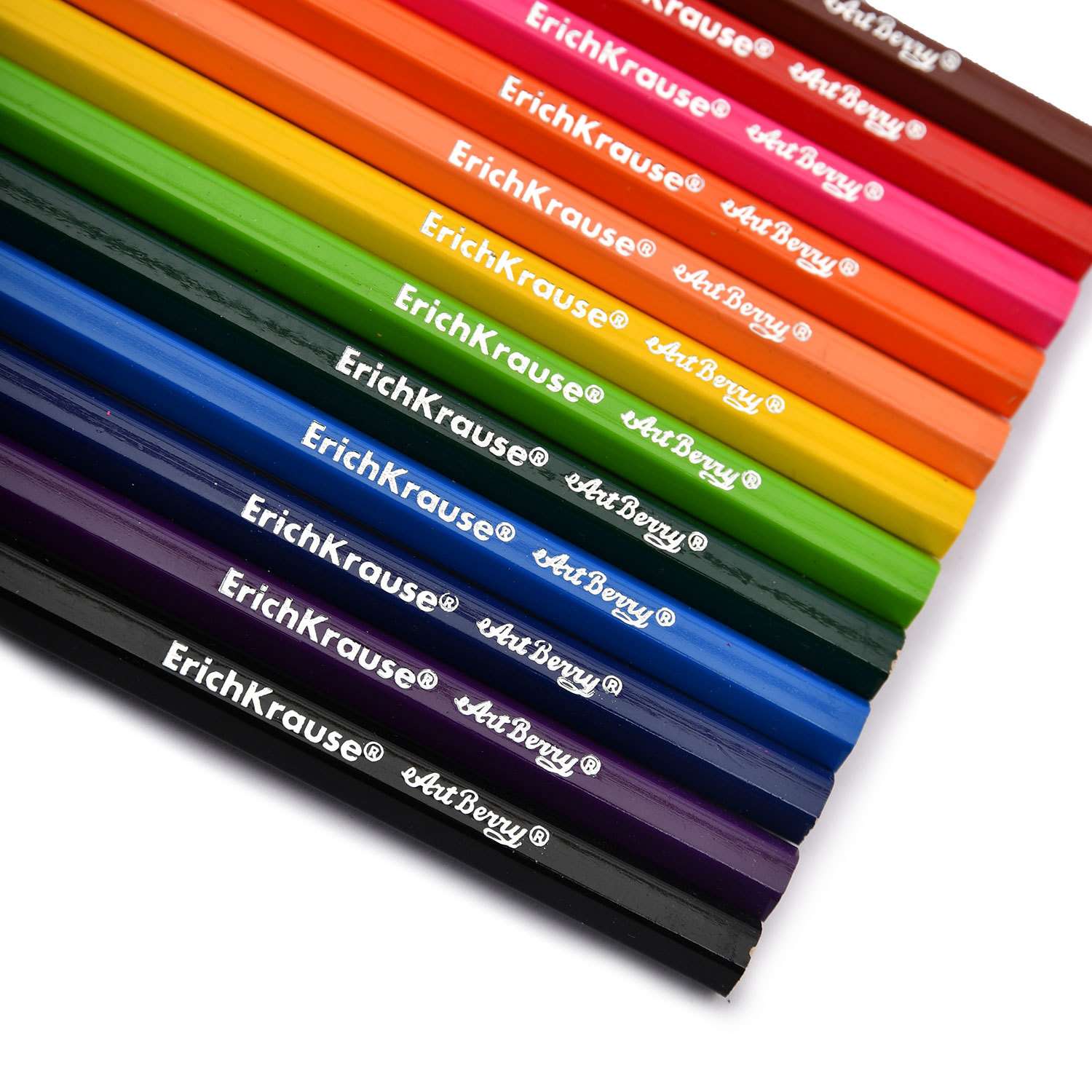 Карандаши ArtBerry цветные 12 цветов - фото 4