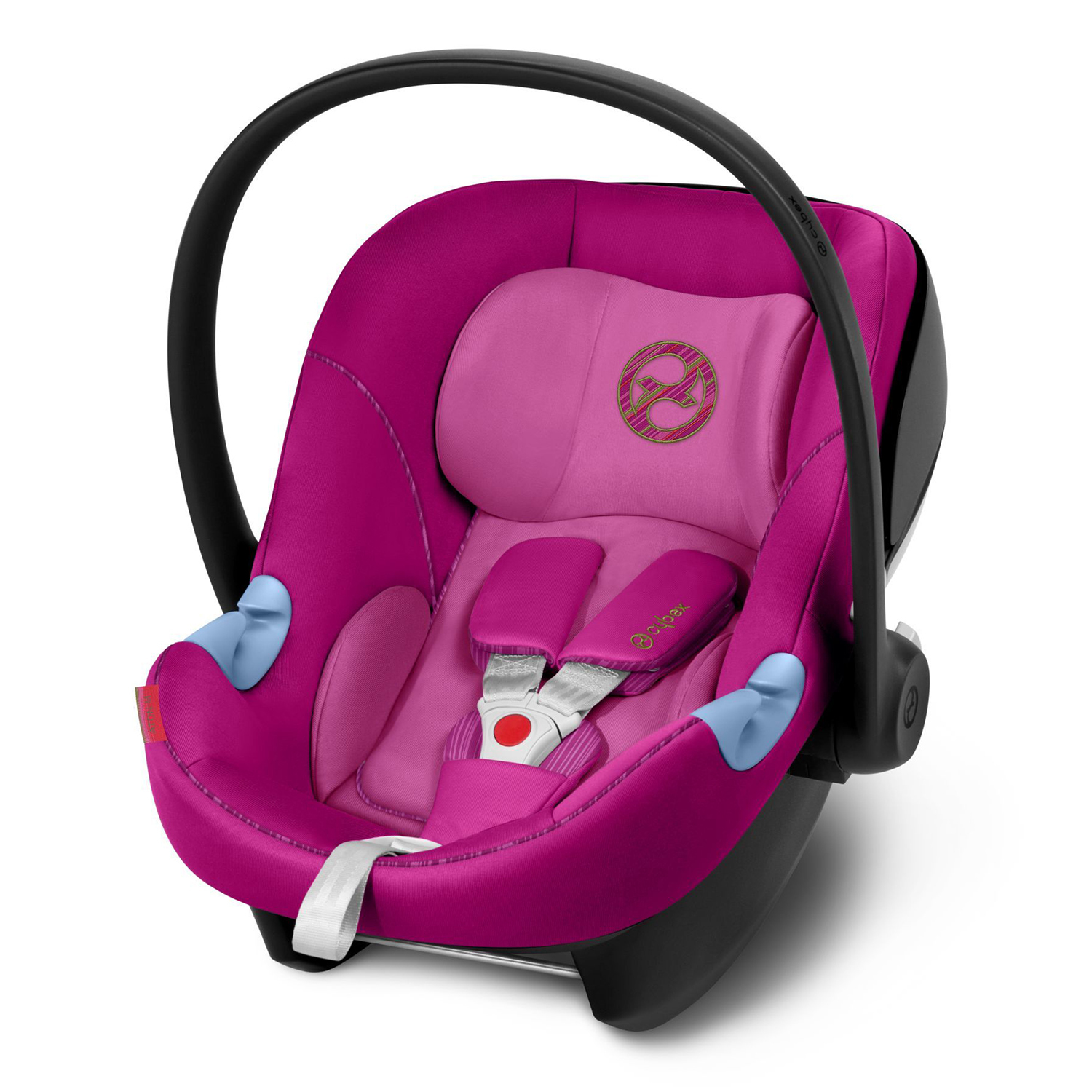 Автокресло Cybex Aton M i-Size Fancy Pink - фото 1