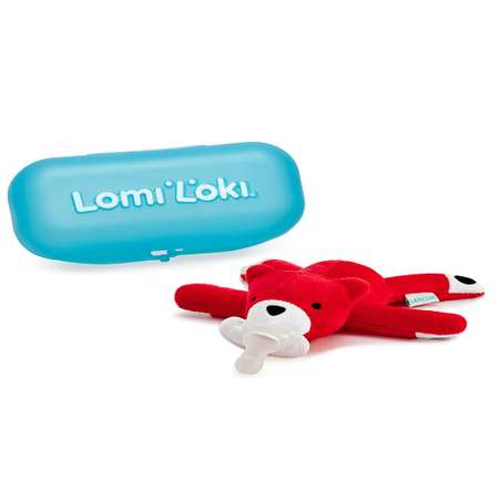 Соска-пустышка LomiLoki с развивающей игрушкой Медвежонок Тэо