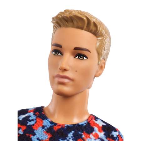 Кукла Barbie Игра с модой Кен 118 В футболке с суперпринтом FXL65