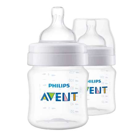 Бутылочка Philips Avent Anti-colic 125мл с 0месяцев 2шт SCF810/27