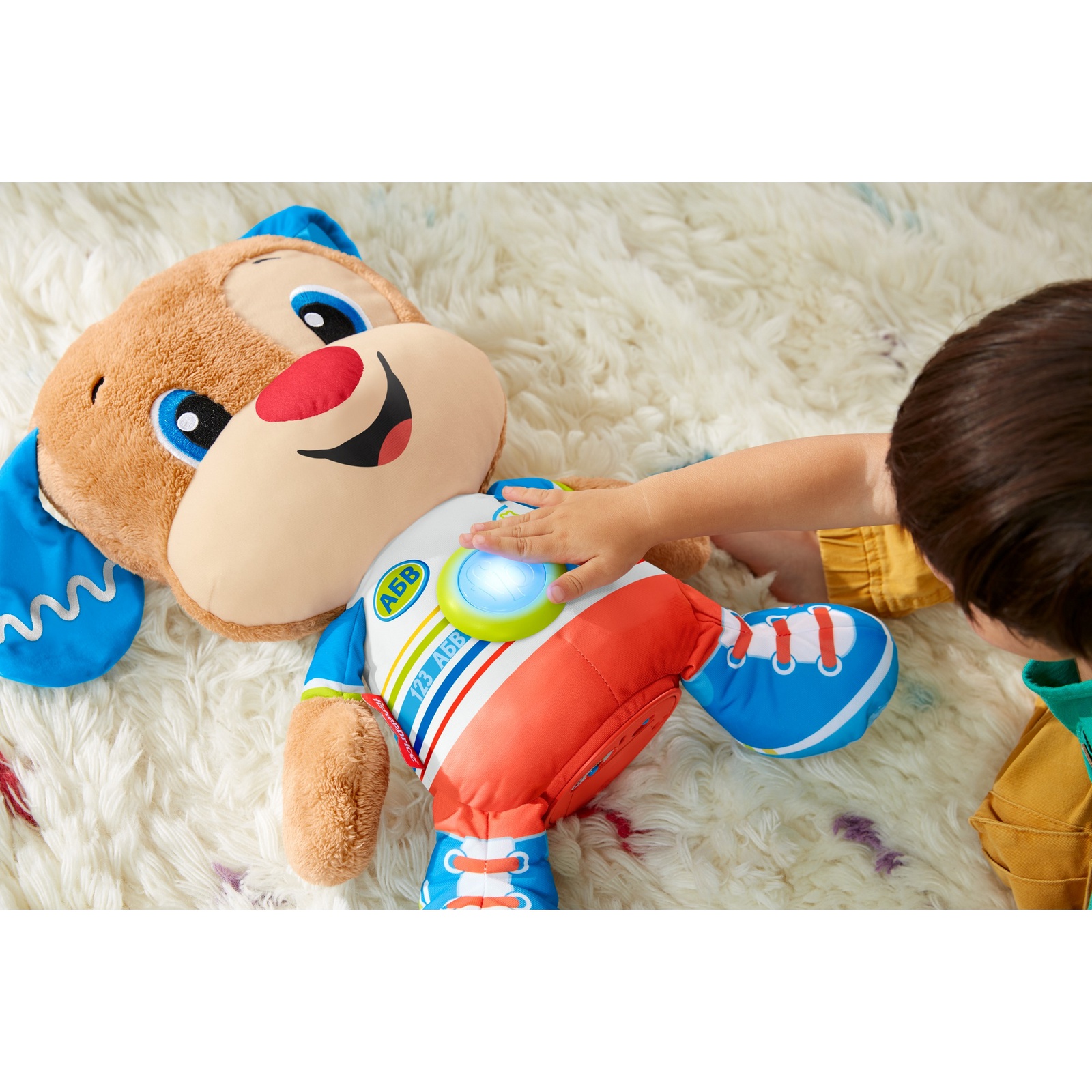 Игрушка Fisher Price Смейся и учись Большой щенок HDJ19 - фото 6