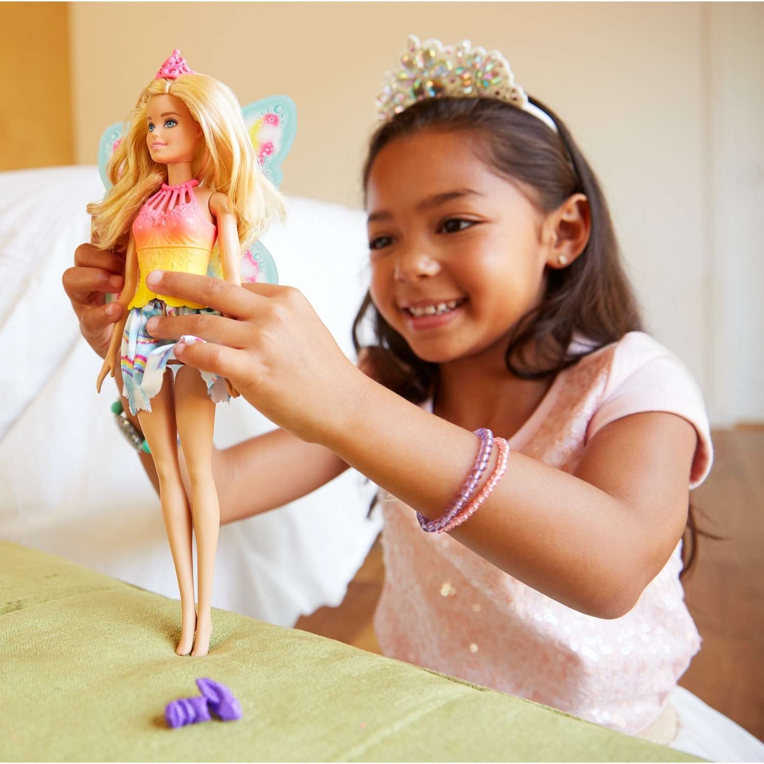 Кукла Barbie Сказочная принцесса фея русалка FJD08 FJD08 - фото 32