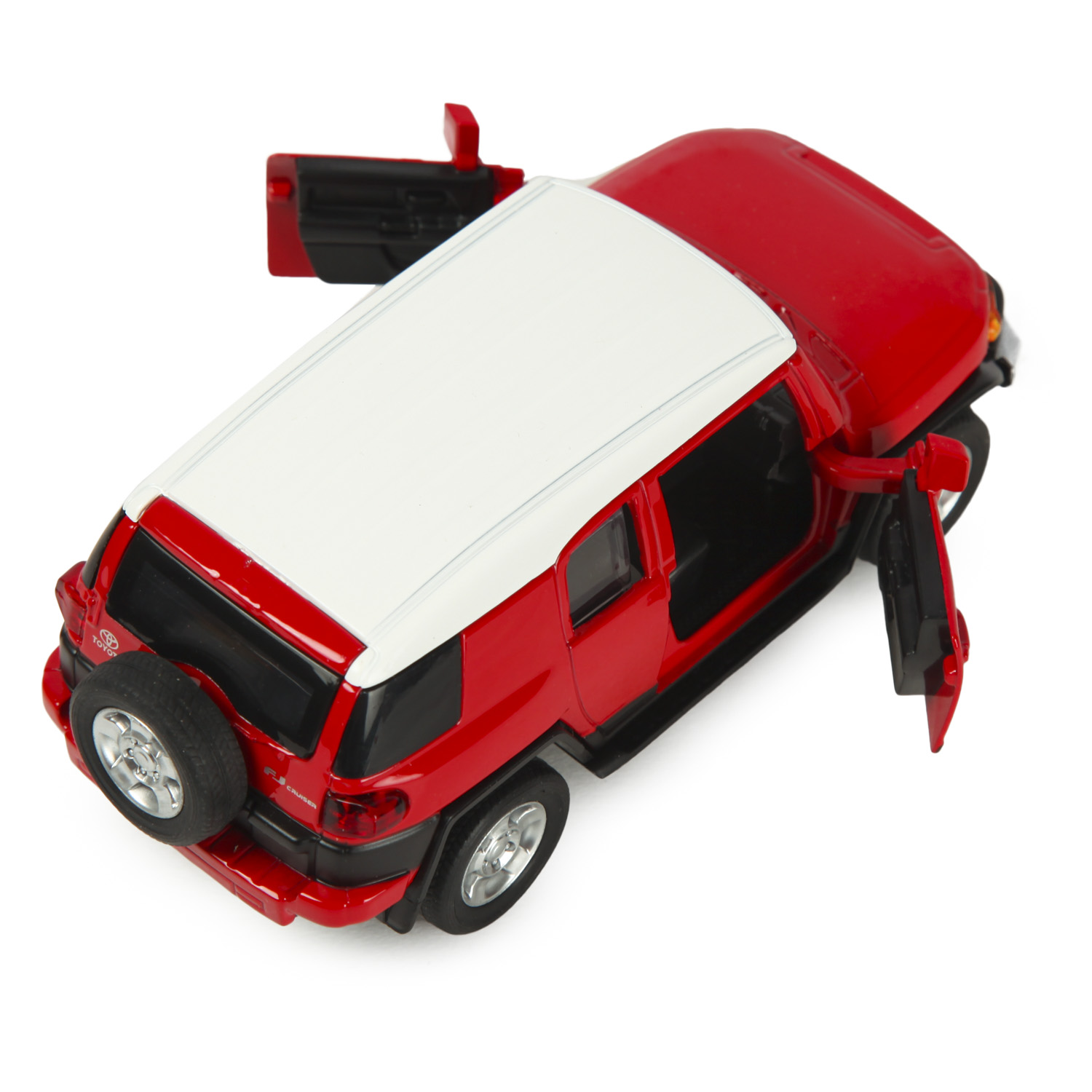 Машинка Mobicaro 1:32 Toyota FJ Cruiser Красная 68304 68304 - фото 5