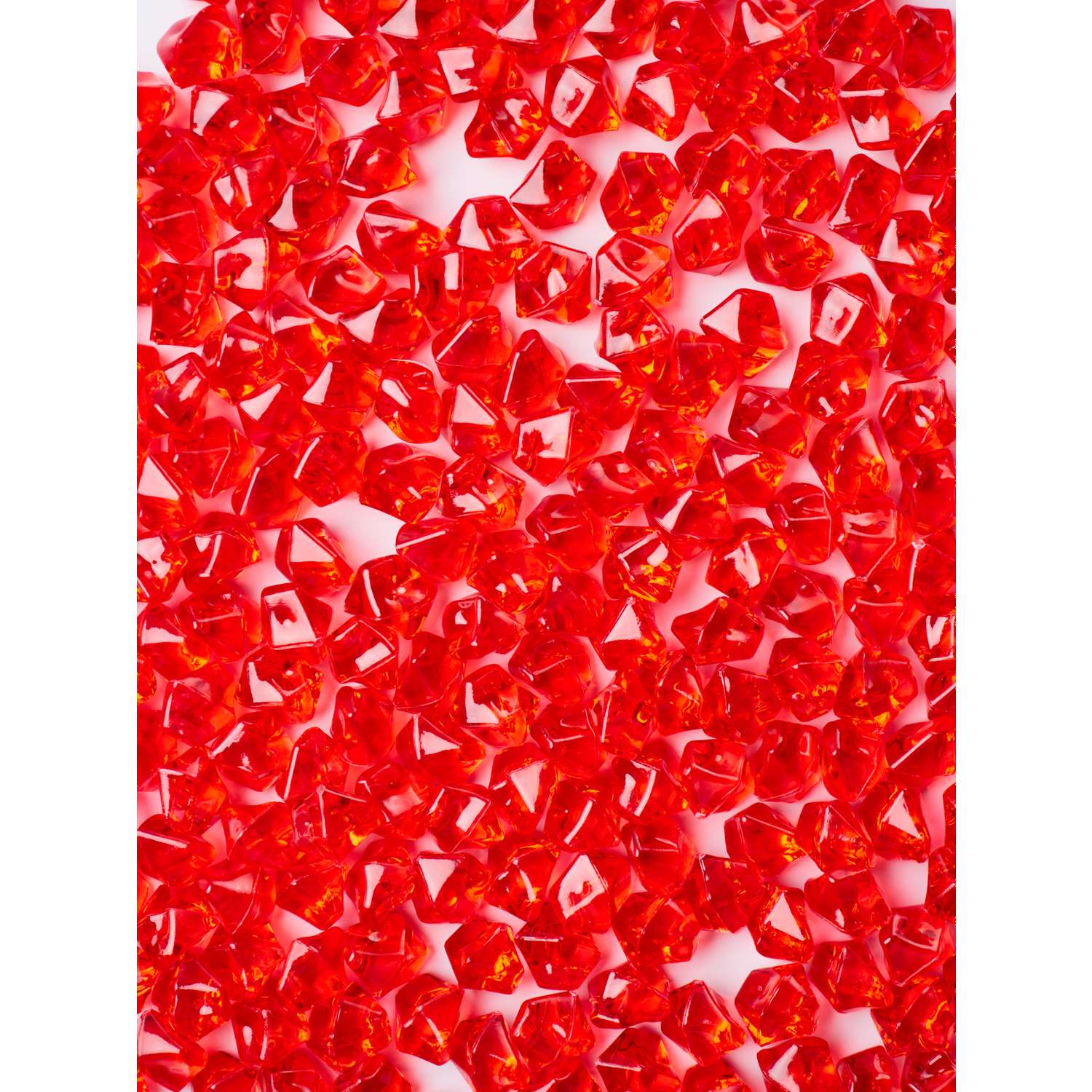 Камни для декора акриловые Color Si Красные 150 шт - фото 5