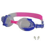 Очки для плавания Elous YG-1500 бело-голубо-розовый
