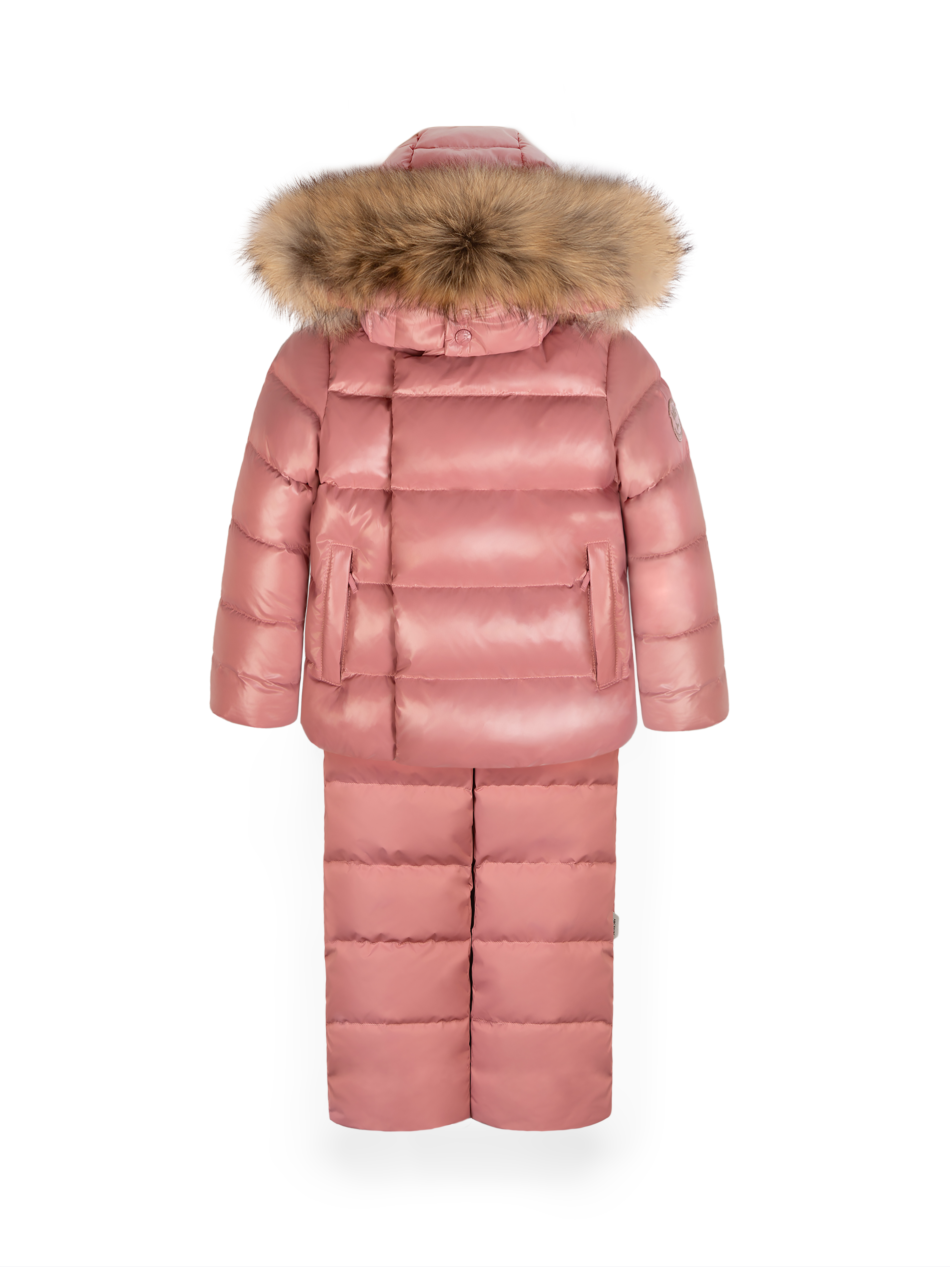 Куртка и полукомбинезон Arctiline Дилана 1741 DW-23 Пыльно-розовый - фото 1