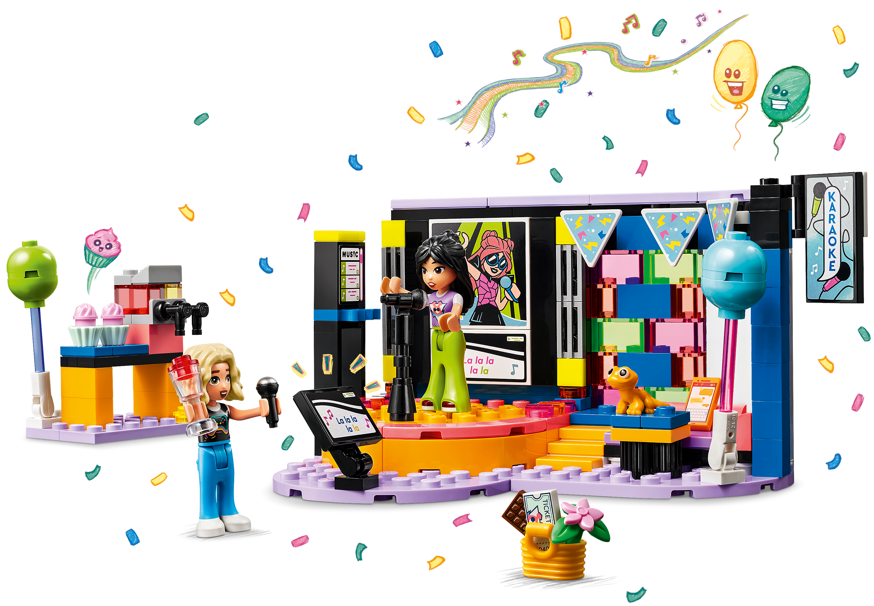 Конструктор LEGO Friends Караоке музыкальная вечеринка 42610 - фото 2