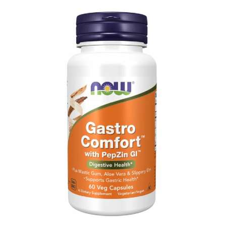 Gastro comfort Now с пепсином 60 капсул для желудка пищеварения