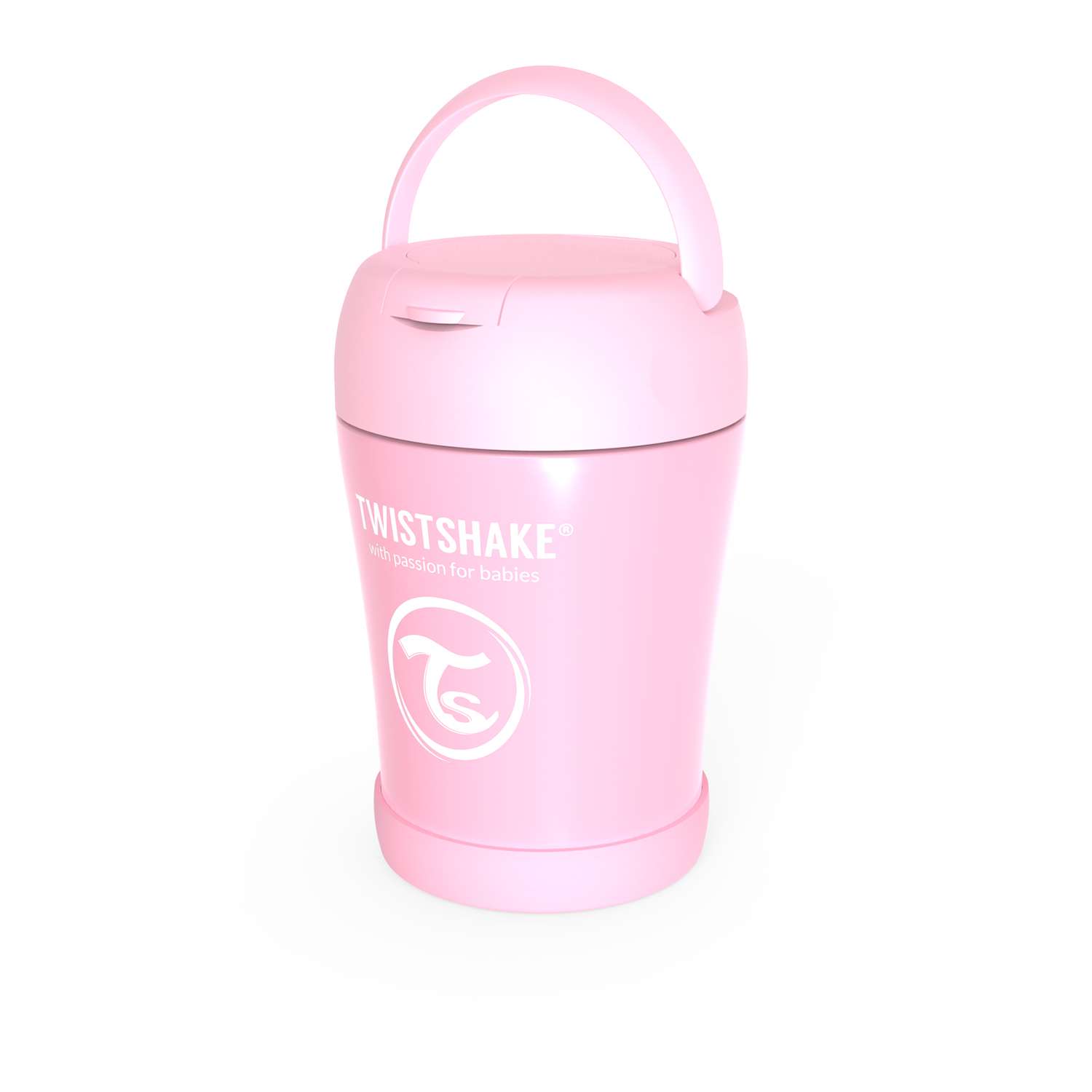 Контейнер-термос Twistshake Пастельный розовый 350 мл - фото 2