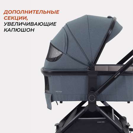 Коляска всесезонная 2в1 Rant Vector RA322 Grey