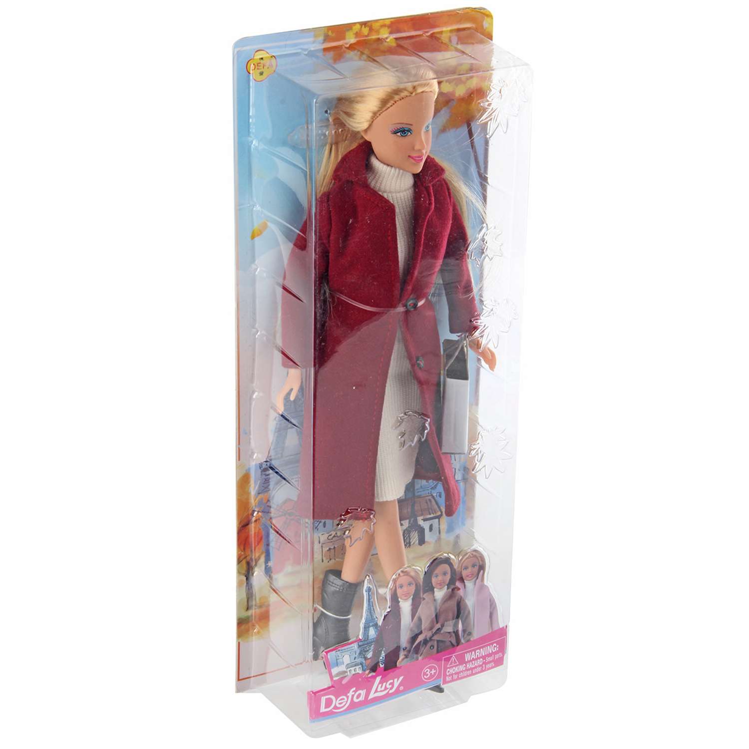Кукла модель Барби Veld Co в одежде платье пальто сапожки 116298 - фото 4