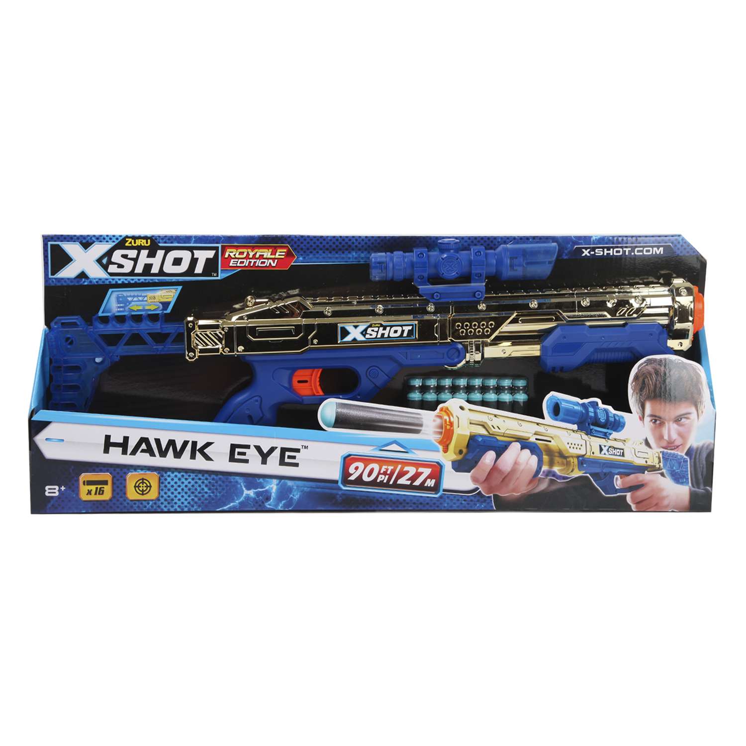Набор X-SHOT  Hawk Eye Golden 36479 - фото 10