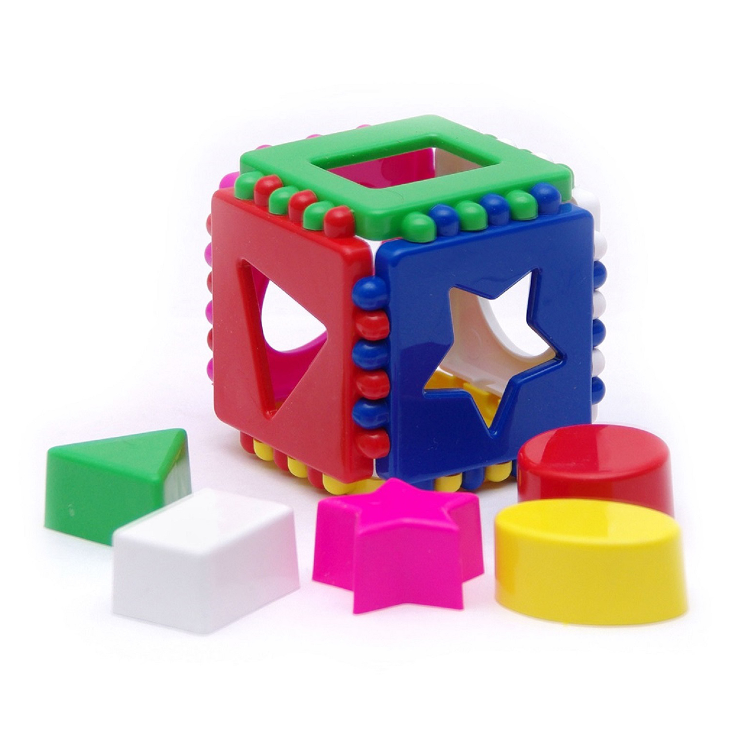 Игрушка Karolina toys Кубик логический малый 40-0011 - фото 1