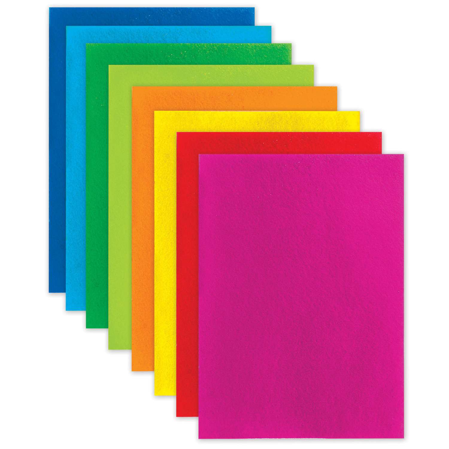 Цветной фетр Остров Сокровищ А4 листовой декоративный для творчества яркие цвета 8 л - фото 7