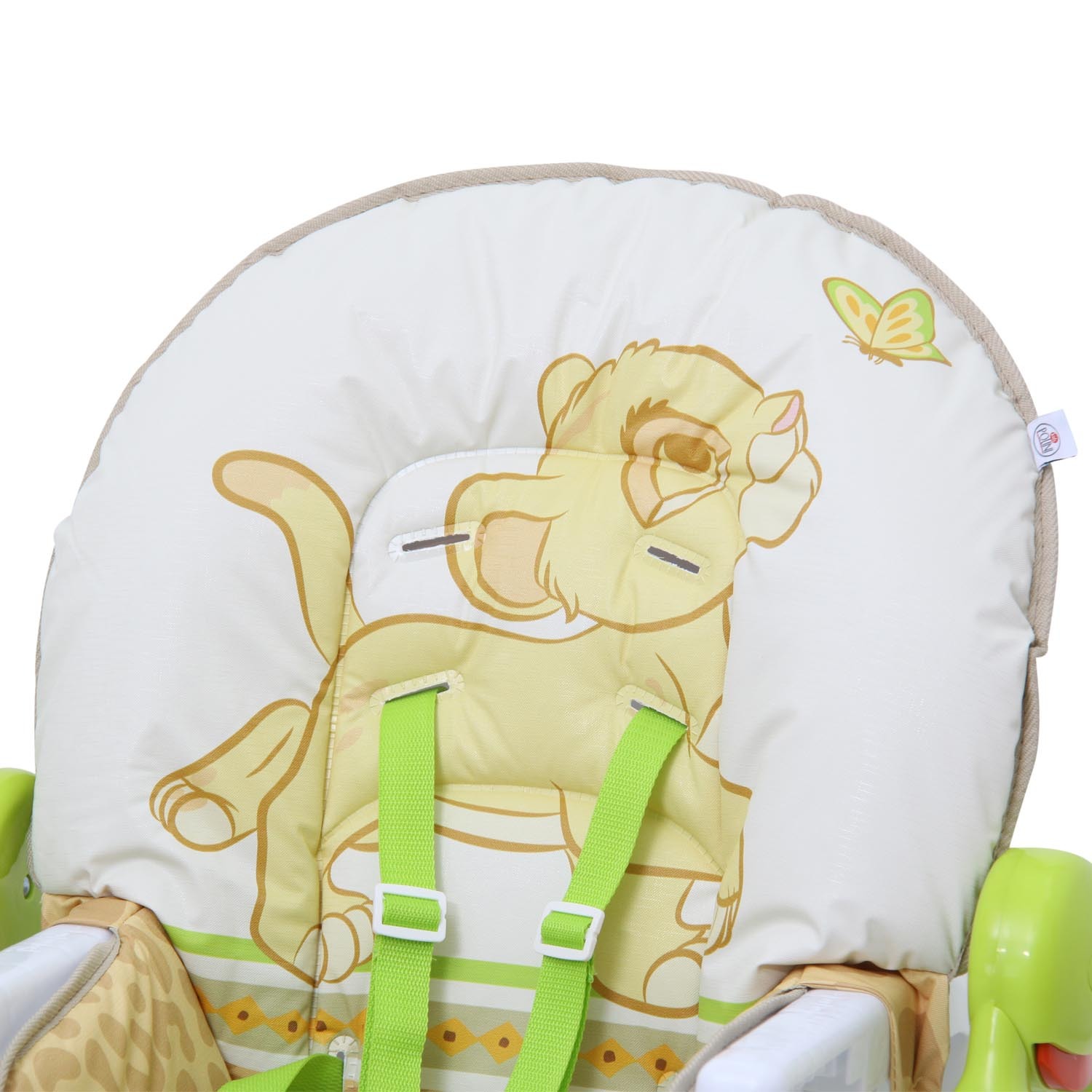 Стульчик для кормления Polini kids Disney baby 470 Король Лев Зеленый - фото 12