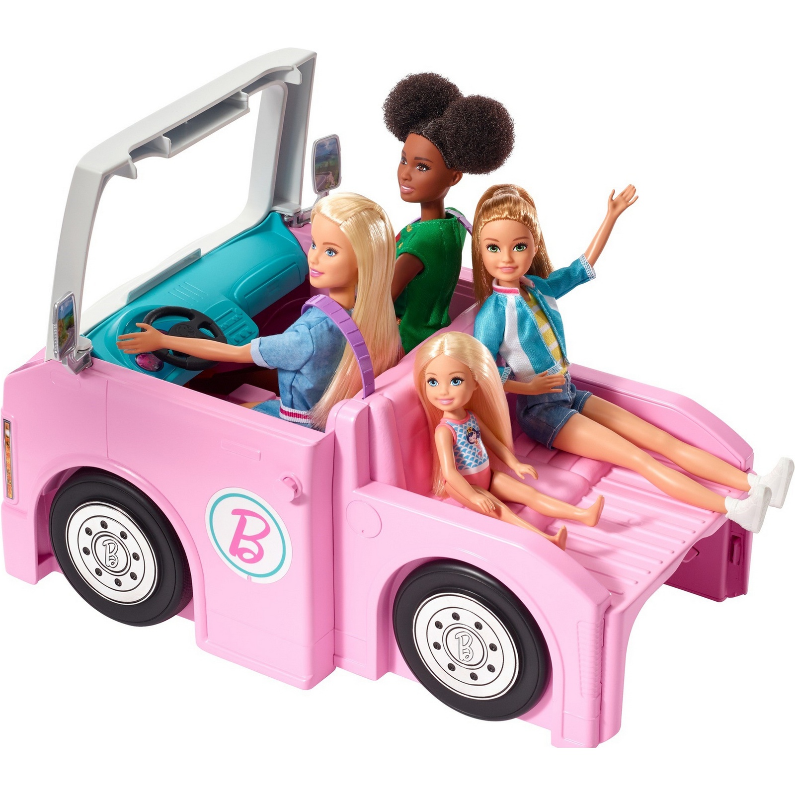 Набор игровой Barbie Дом мечты на колесах GHL93 купить по цене 7999 ₽ в  интернет-магазине Детский мир