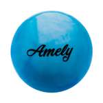 Мяч Amely для художественной гимнастики AGB-101-19-blueandwhite