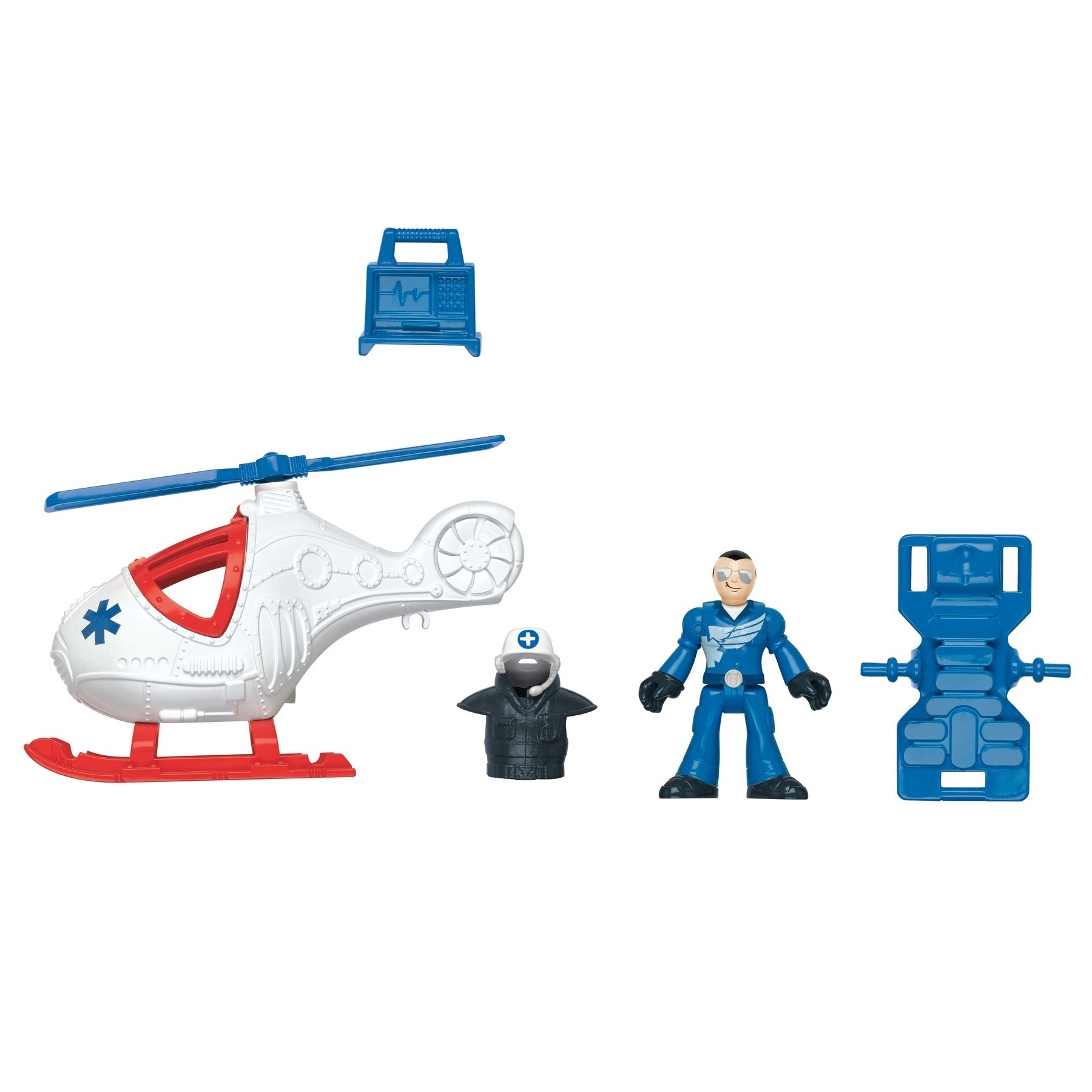 Вертолет IMAGINEXT elicopter and Medic CJM55 - фото 1