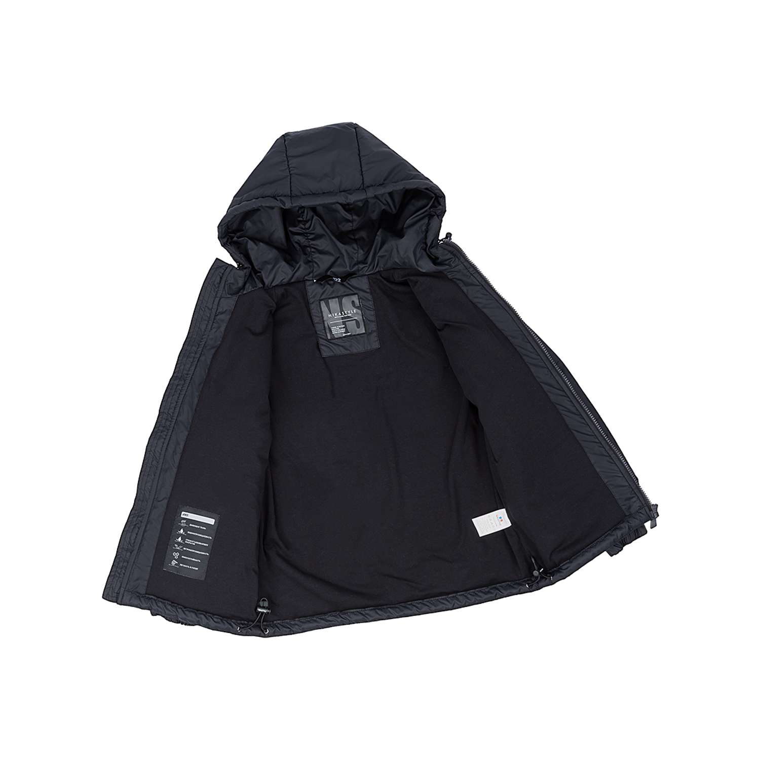 Куртка NIKASTYLE 4м5524 черный - фото 4