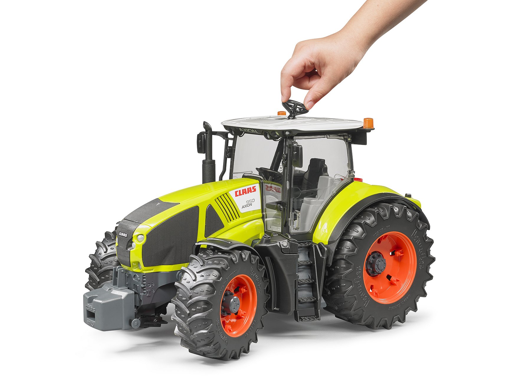 Трактор Bruder Claas Axion 950 1:16 без механизмов 0-3012 - фото 3