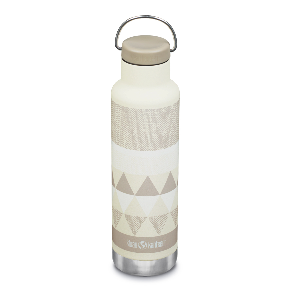 Термобутлыка Klean Kanteen Insulated Classic 20oz Salt Flats 592 мл - фото 1