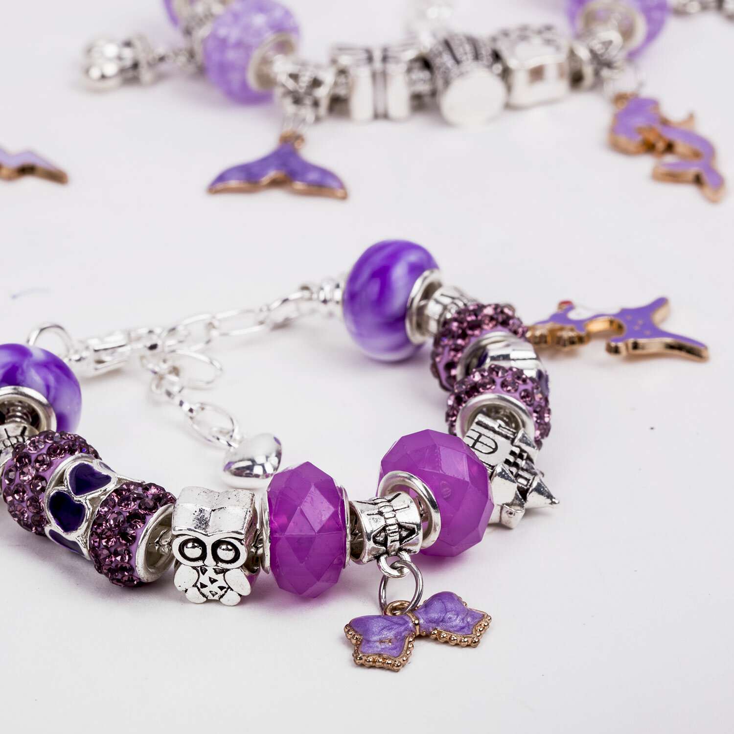 Набор для творчества Brauberg создания украшений и браслетов подарочный для девочек - фото 6