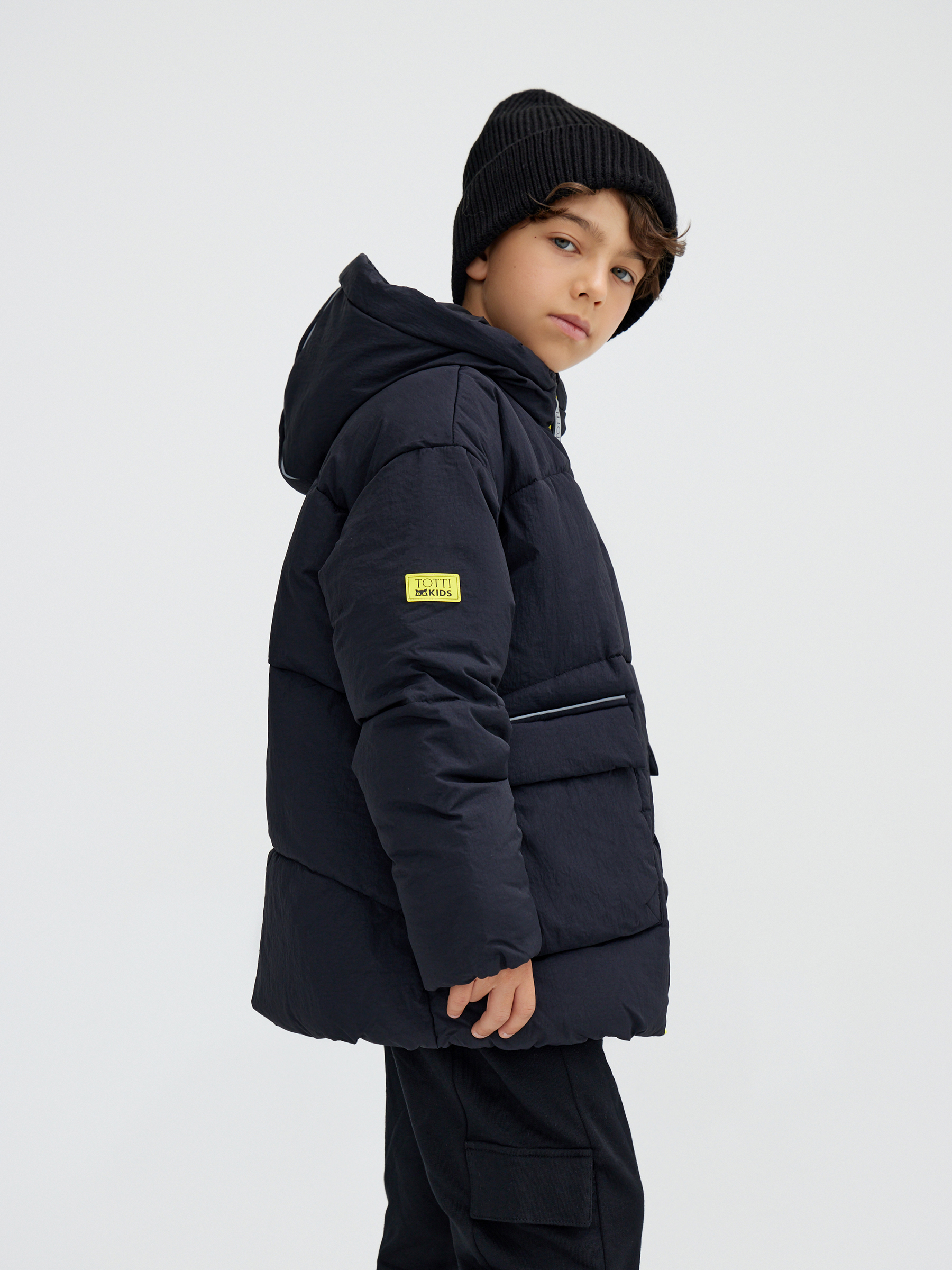 Куртка Totti Kids AW23TKB010/Куртка/Черный - фото 10