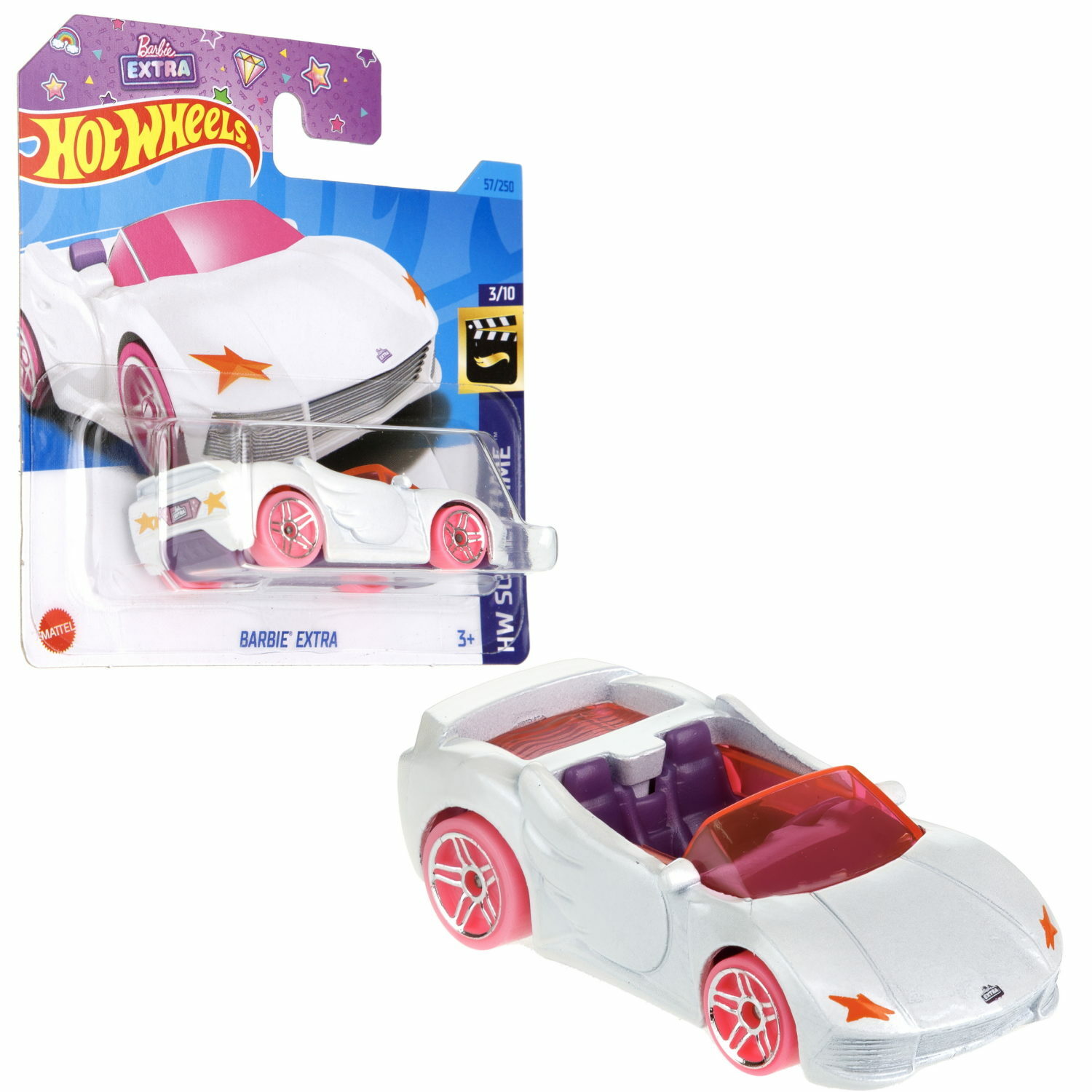 Коллекционная машинка Hot Wheels Барби Экстра купить по цене 576 ₽ в  интернет-магазине Детский мир