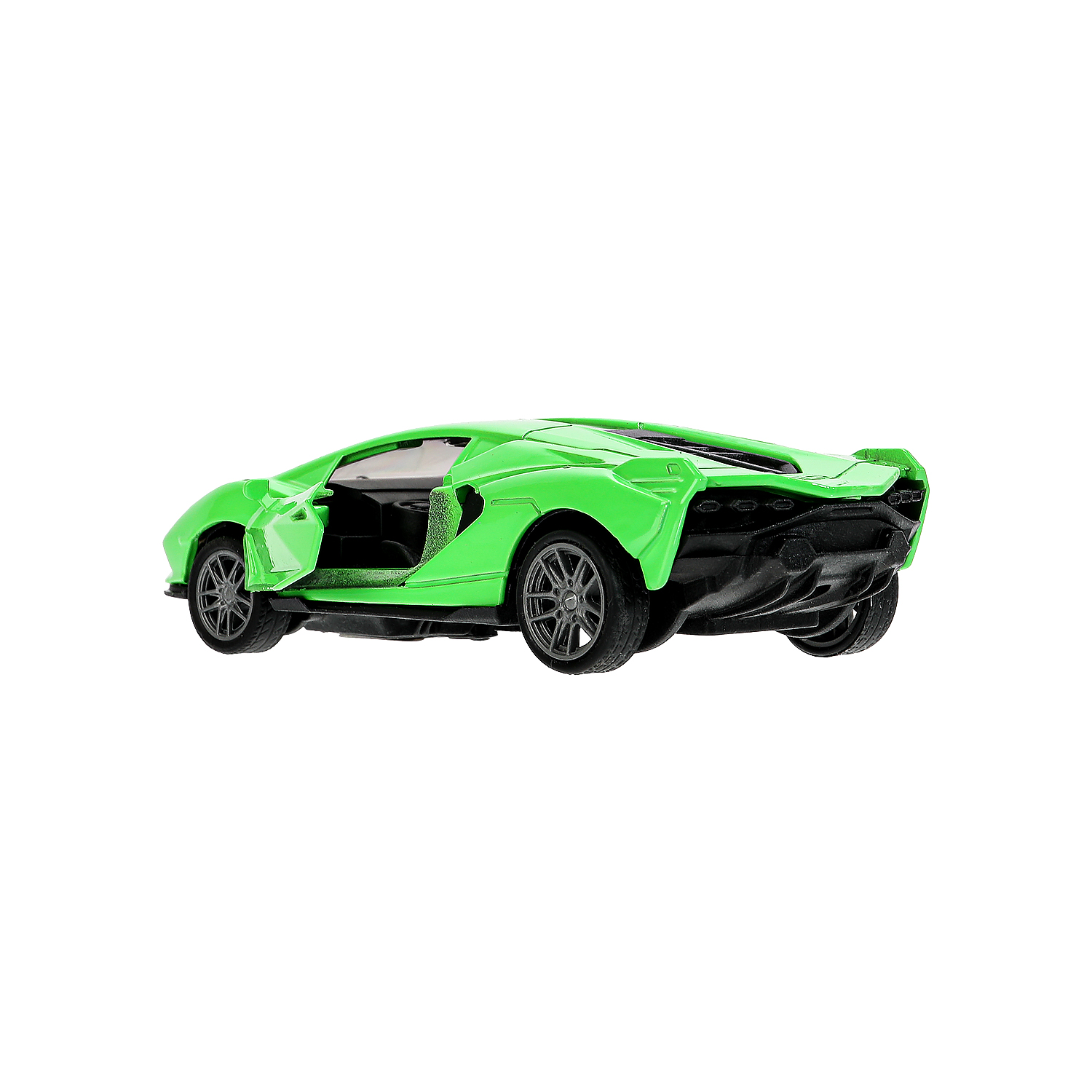 Автомобиль Huada Toys Lamborghini Sian зеленый 383275 - фото 6