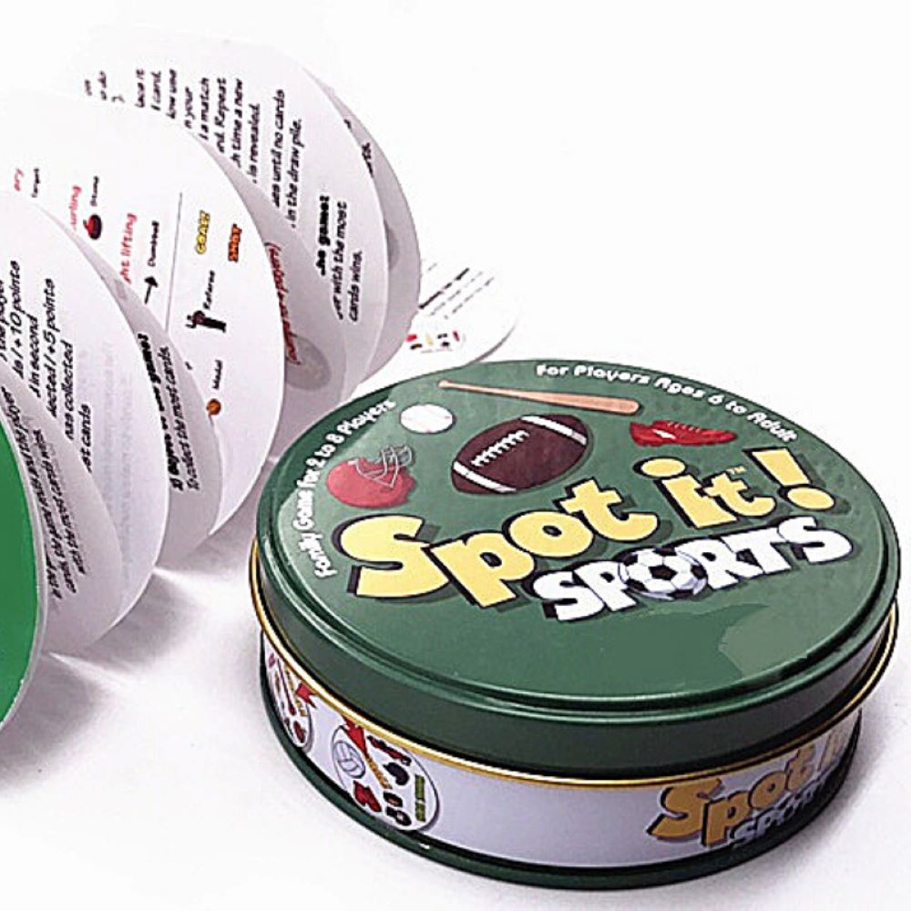 Настольная игра Дубль Spot It Sports MagicStyle игра похожа на доббль - фото 2