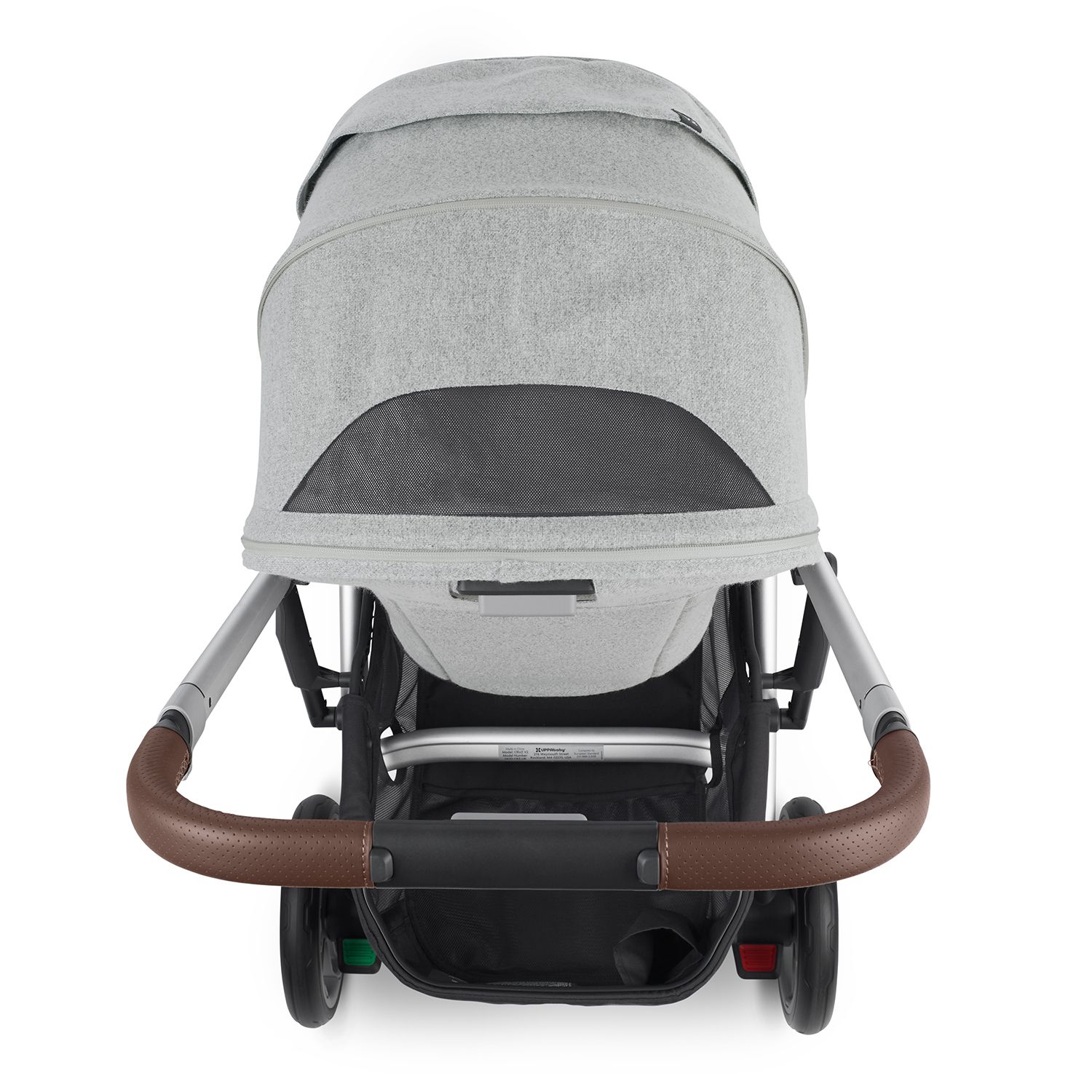 Коляска прогулочная UPPAbaby Cruz V2 Stella серебристый меланж - фото 17